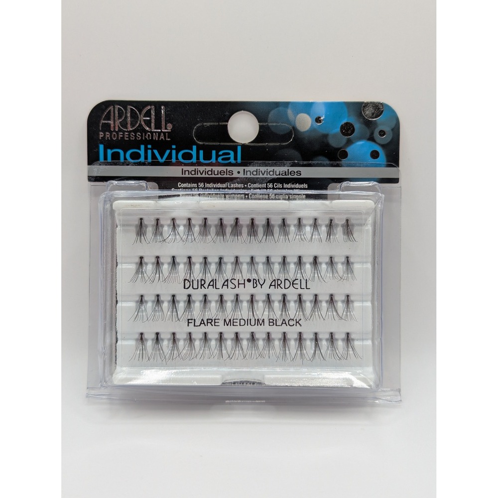 Duralash Individuals by Ardell Professional Flare Medium Black Eyelashes